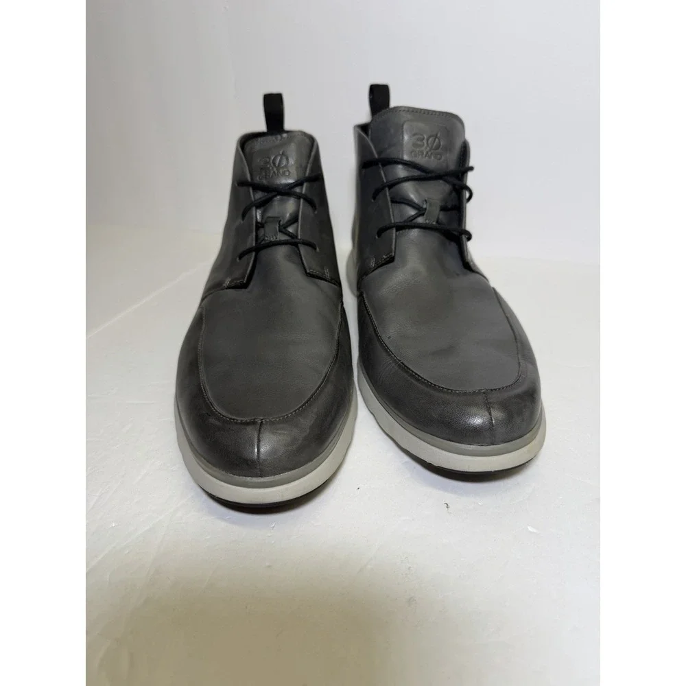 COLE HAAN 3.0 Zerogrand Chelsea‎ Gray Waterproof Leather Men's - Size 13M